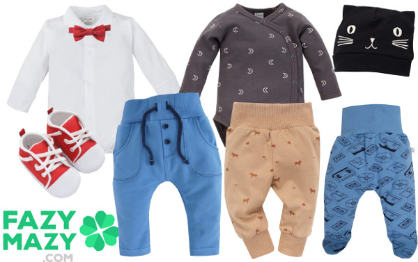 ubranka niemowlęce dla chłopca
